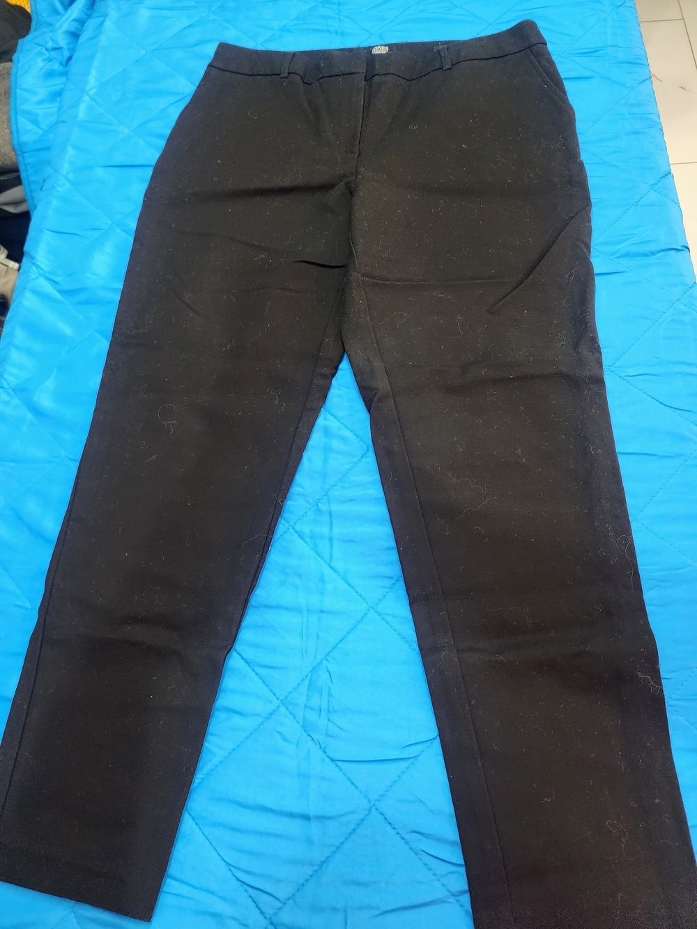 Jones New York Black Straight-Leg Dress Pants